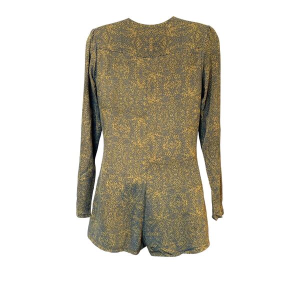 Stone Cold Fox Hayes Silk Romper Playsuit Brand Size 1 or XS - Picture 5 of 8